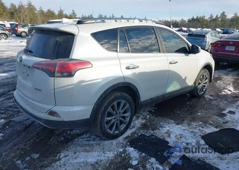 2017 Toyota Rav4 Limited z USA, uszkodzony, nr VIN JTMYFREV8HJ120953